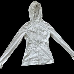 Lululemon “In Flux” REVERSIBLE Jacket Full Zip White Size 8